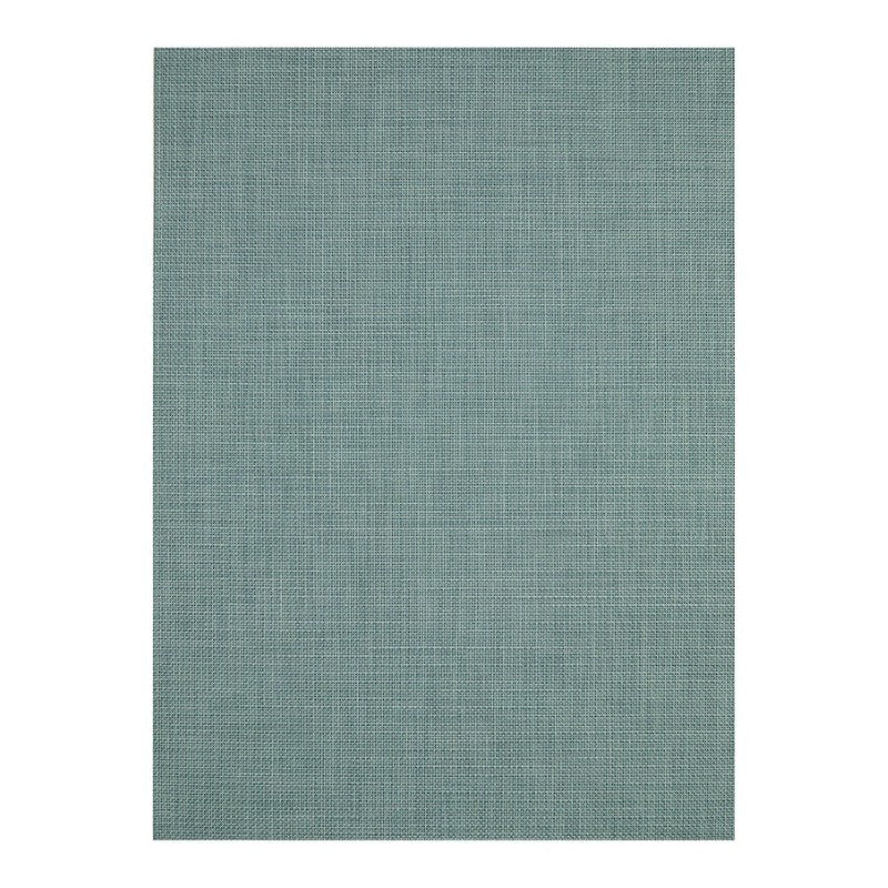 Chilewich Basketweave Woven Mat, Celadon