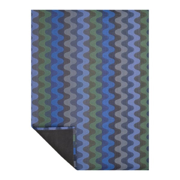 Chilewich Wiggle Woven Mat, Deep Sea
