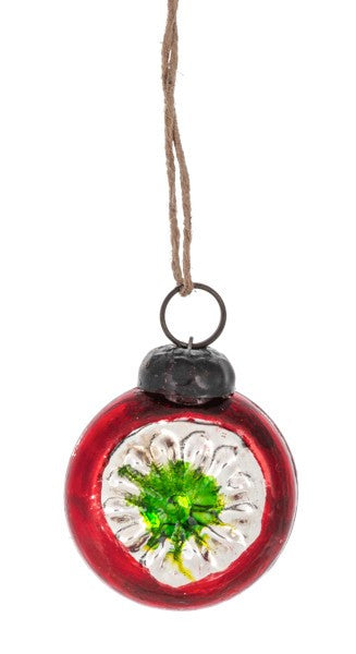 Mini Red Reflector Ornament