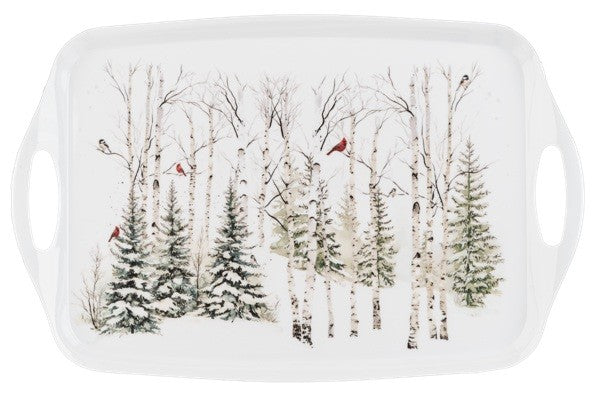 Winter Forest Serving Tray
