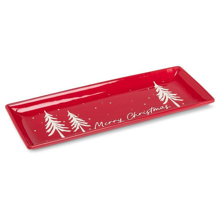 Merry Rectangle Platter, 6" x 15"L