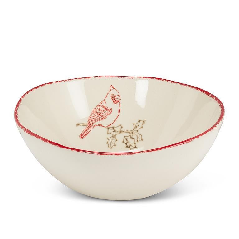 Cardinal Stamp Large Bowl, 7.5"Dia