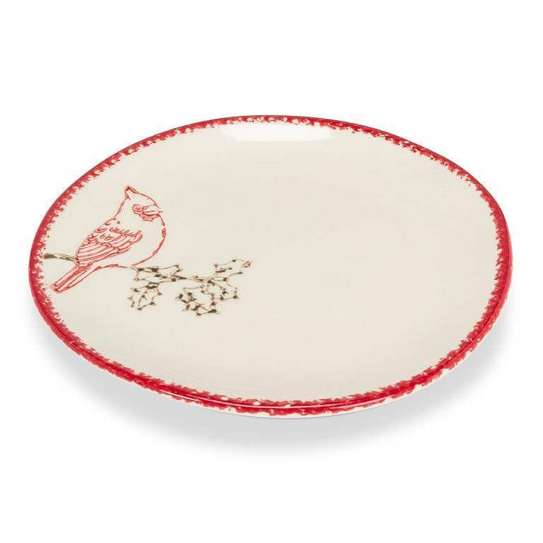 Cardinal Stamp Small Plate, 6"