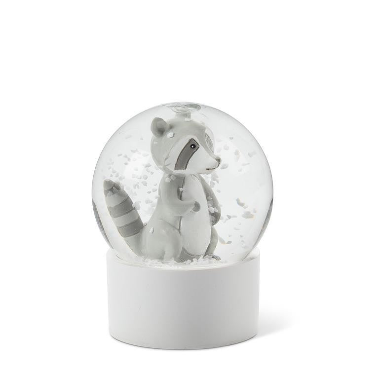 Raccoon Snow Globe, 2.25"