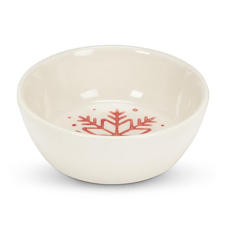 Nordic Snowflake Small Bowl, 4"Dia