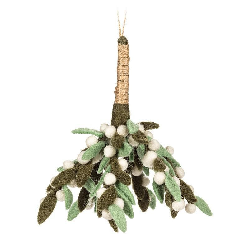 Mistletoe Branch Ornament