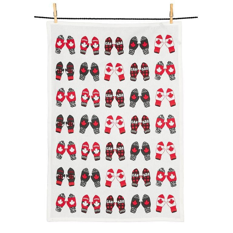 Canada Mittens Tea Towel
