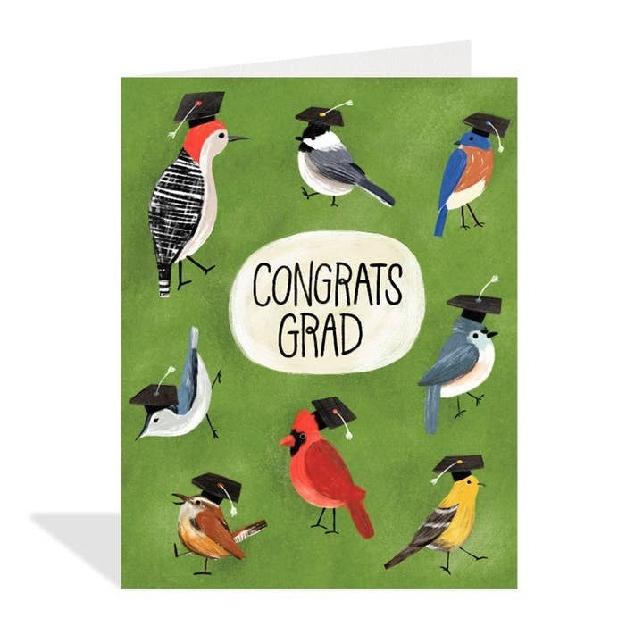 Birdie Graduation Card