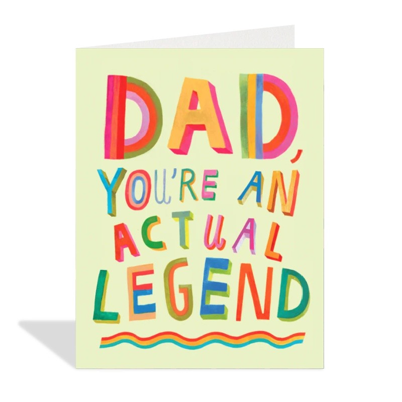 Legend Father's Day Card