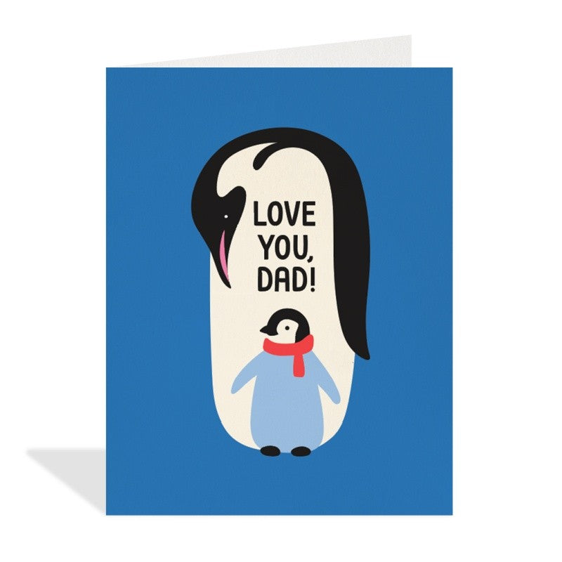 Penguin Father's Day Card