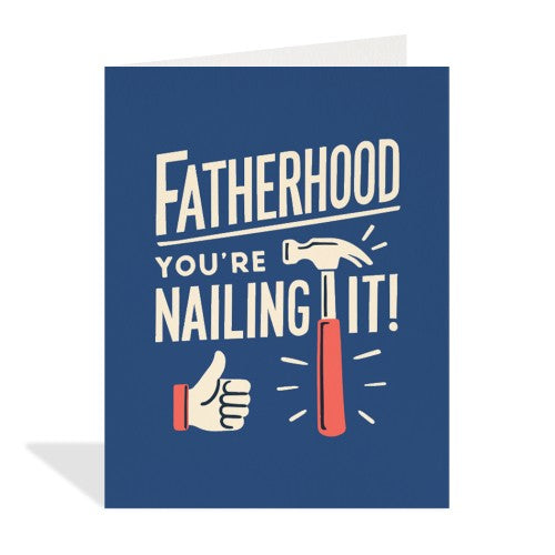 Nailing It Father's Day Card