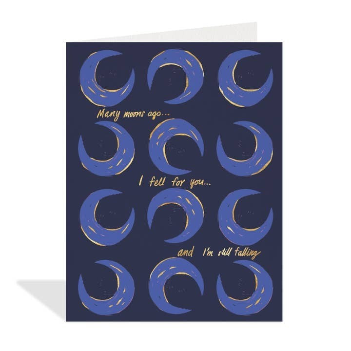 Many Moons Greeting Card