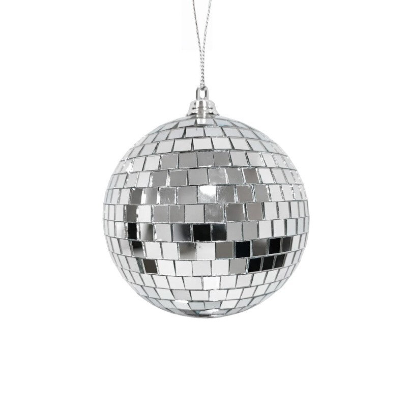 Mirror Glass Disco Ball Ornament
