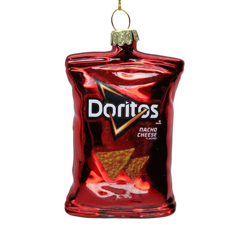 Glass Doritos Bag Ornament
