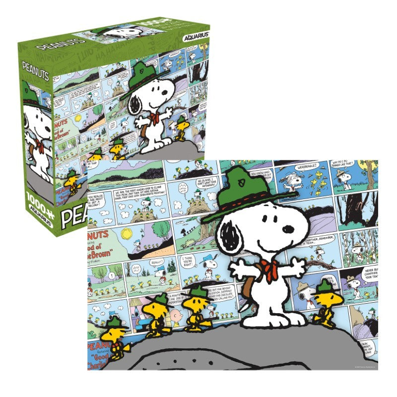 Peanuts Beagle Scouts 1000 Piece Jigsaw Puzzle