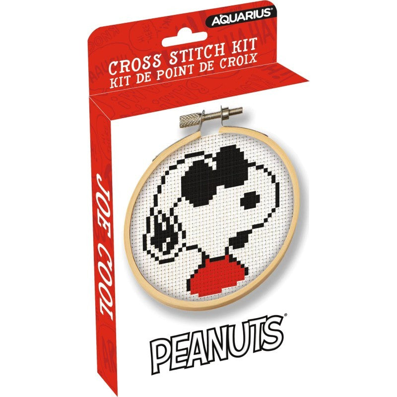 Peanuts Joe Cool Cross Stitch Embroidery Kit