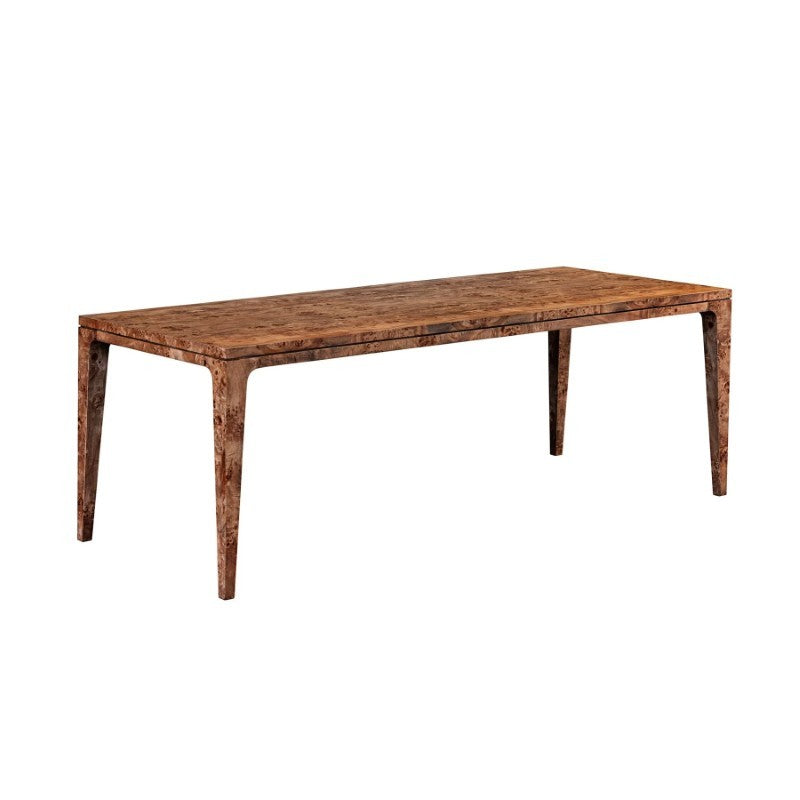 Mappa Dining Table - Dark Burl