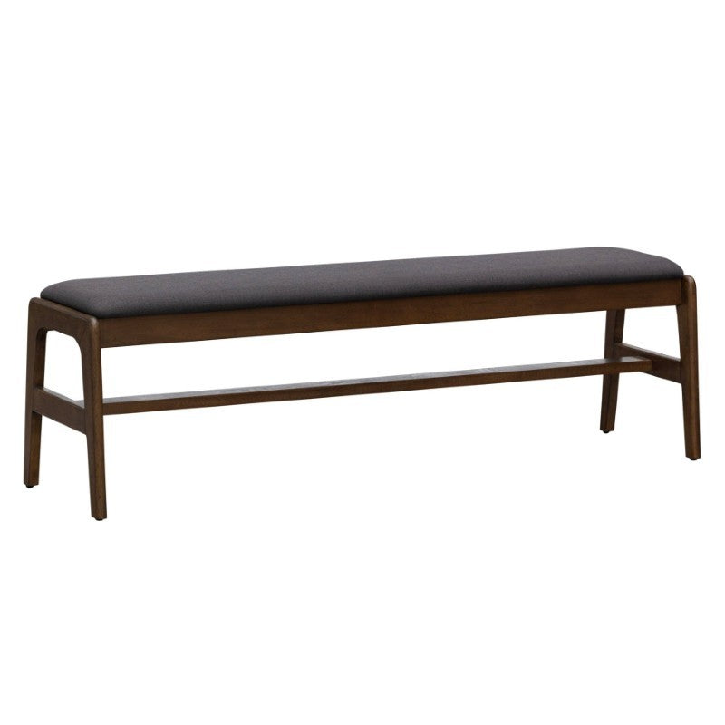 Remix Upholstered Bench - Grey