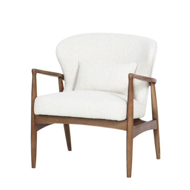 Rhodes Club Chair - Snow