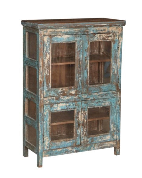 Upcycled Wood Cabinet | 56"H | June