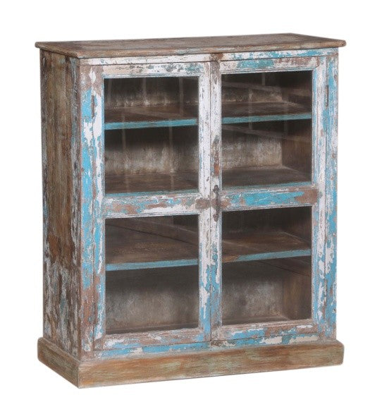 Upcycled Wood Cabinet | 46.5"H | Elliot