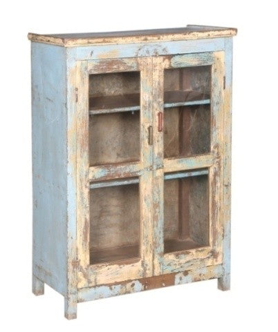 Upcycled Wood Cabinet | 52.4"H | Beckett
