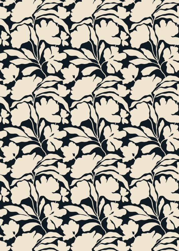 Flowers Wrapping Paper, 3 Meters