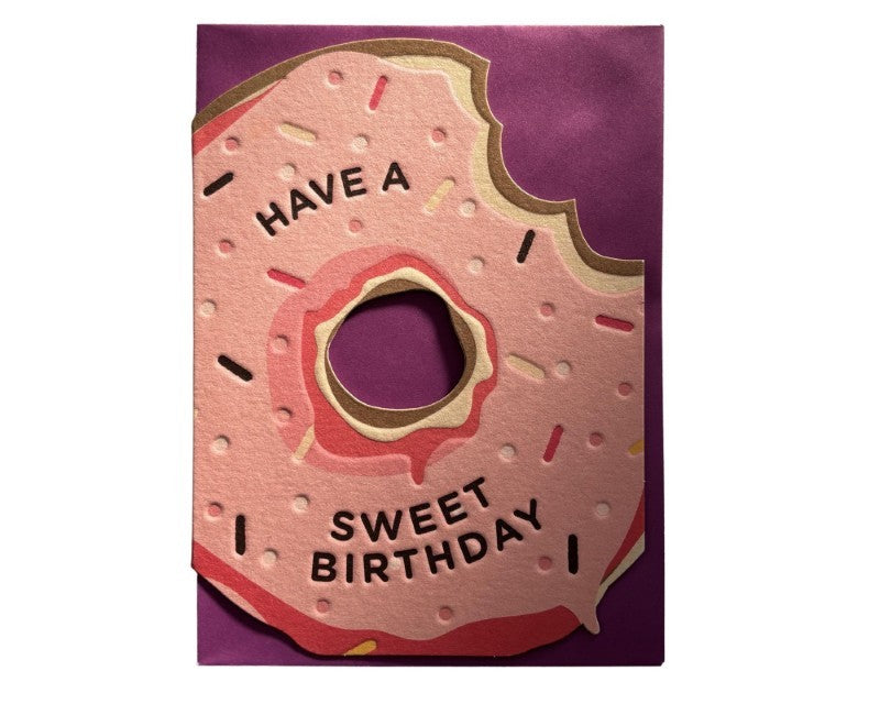 Doughnut Birthday Card