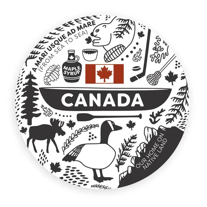 Canada Canoe Sticker