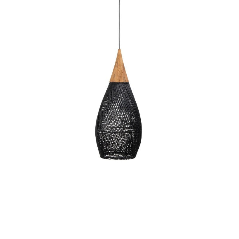 D-Bodhi Horn Pendant Large - Black