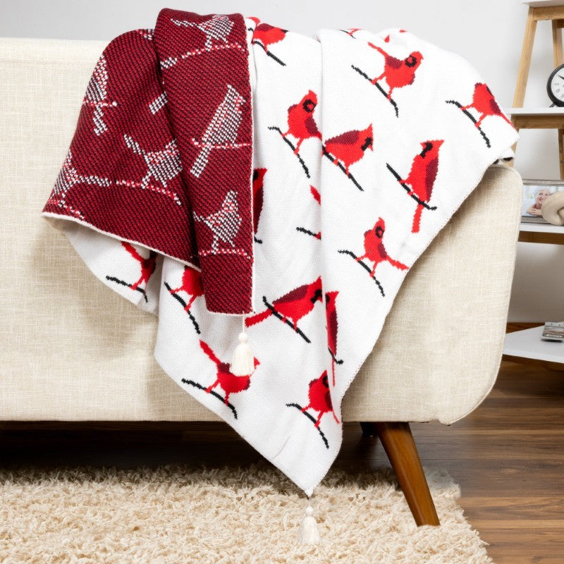 Cardinals 50" x 60" Knit Blanket