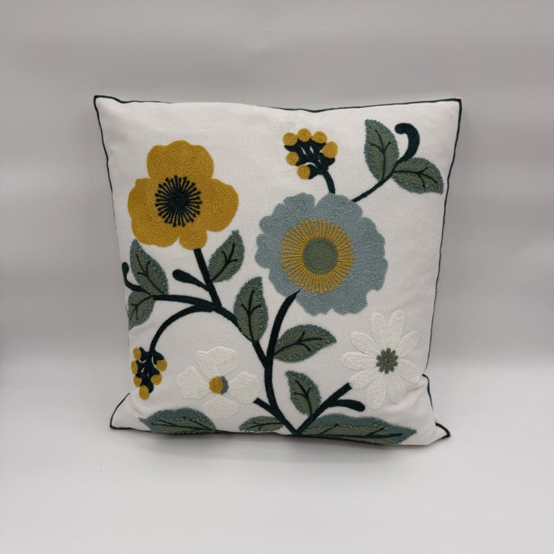 Floral Toss Cushion, 18"Sq