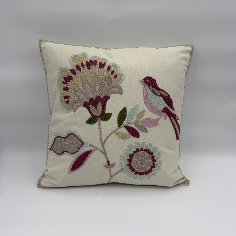 Floral Toss Cushion, 18"Sq