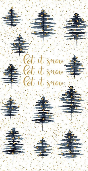 Let It Snow Money Wallet Card