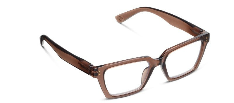 Curtsy Mocha — Blue Light Reading Glasses