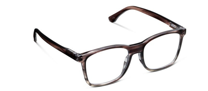 Woods Brown Ombre Horn — Blue Light Reading Glasses