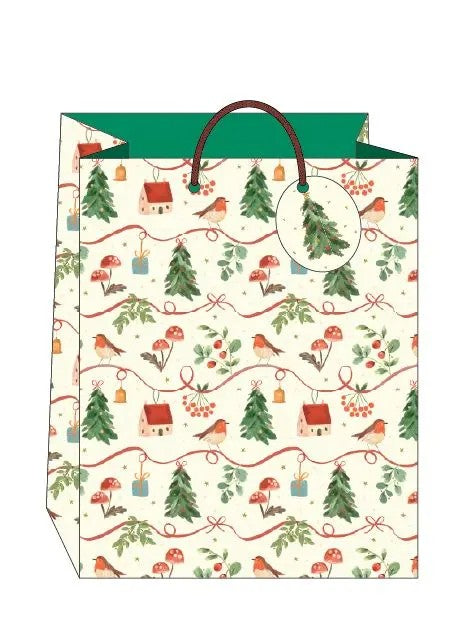 Large Birds Gift Bag