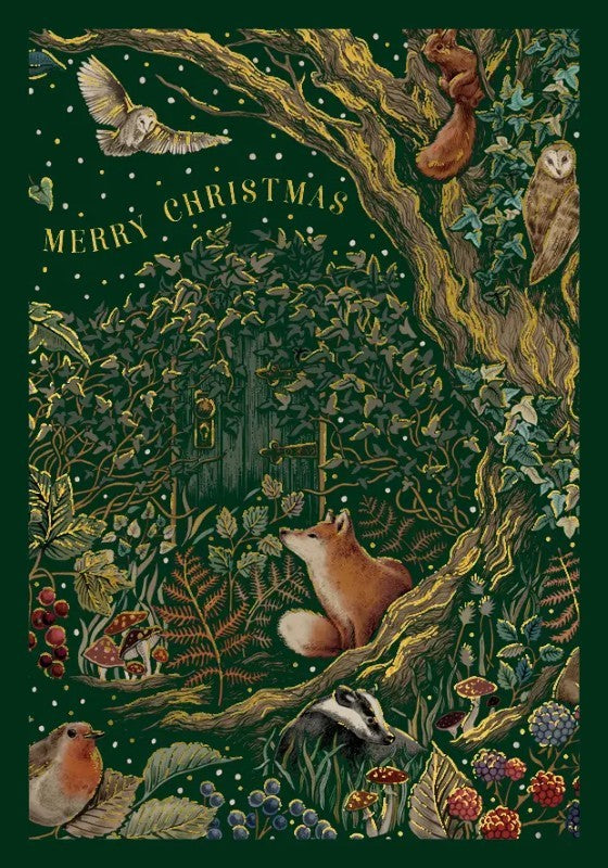 Animals Christmas Card