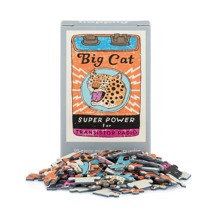 Big Cat Power - 99 Piece Mini Cat Jigsaw Puzzle
