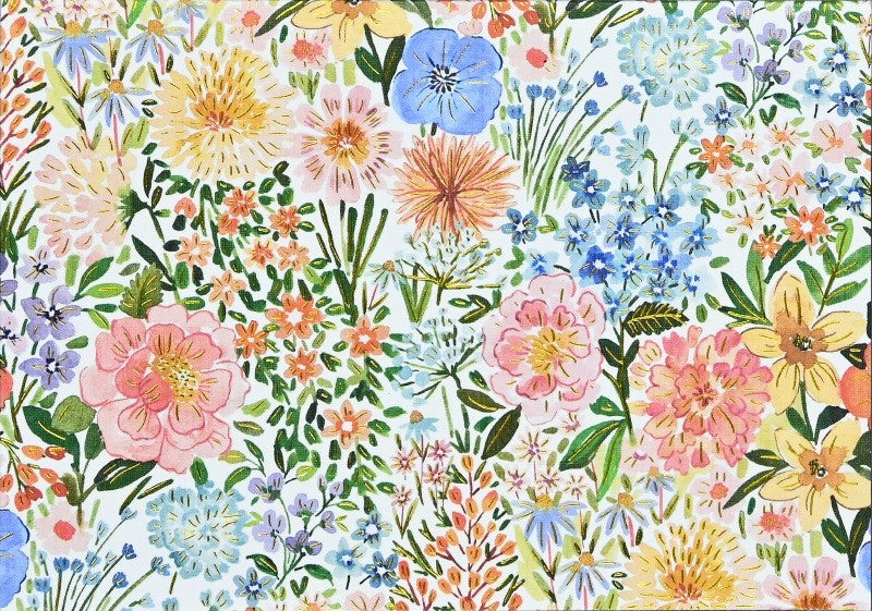 Floral Blooms Note Cards, Box of 14