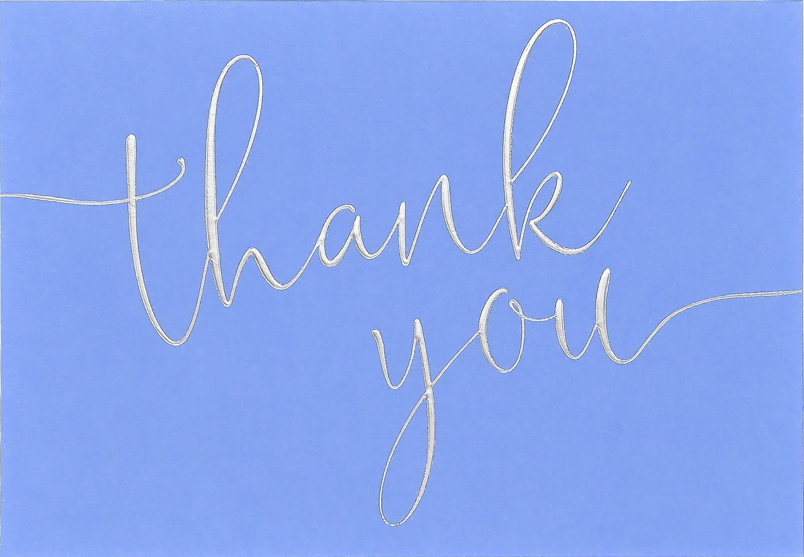 Periwinkle Thank You Notes, Box of 14