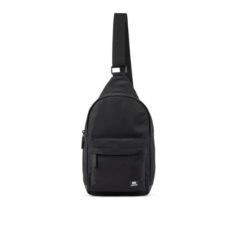 All Black Willesden Sling Bag in Black