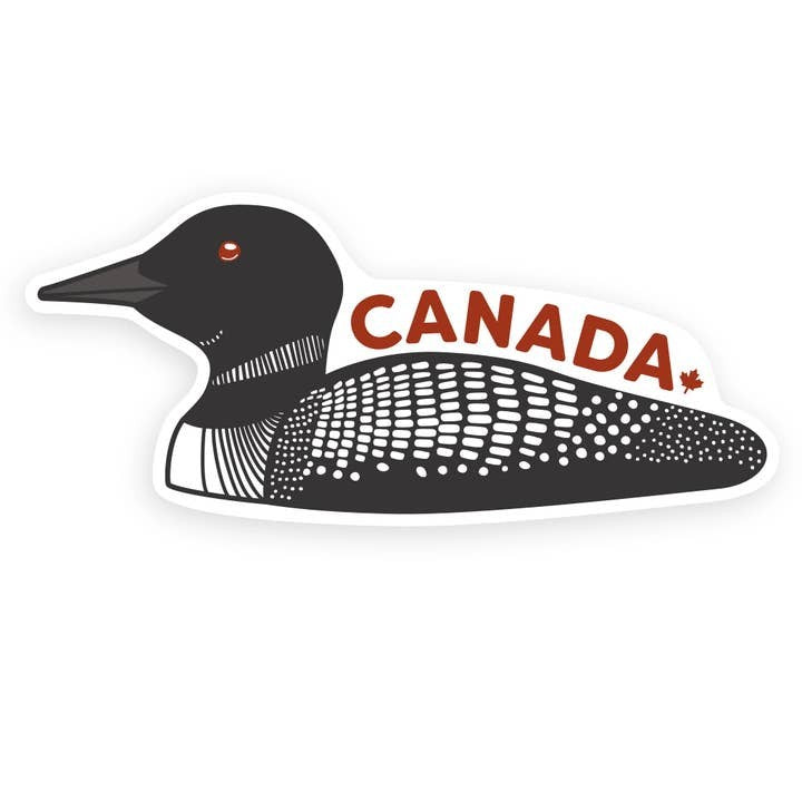 Canada Loon Sticker