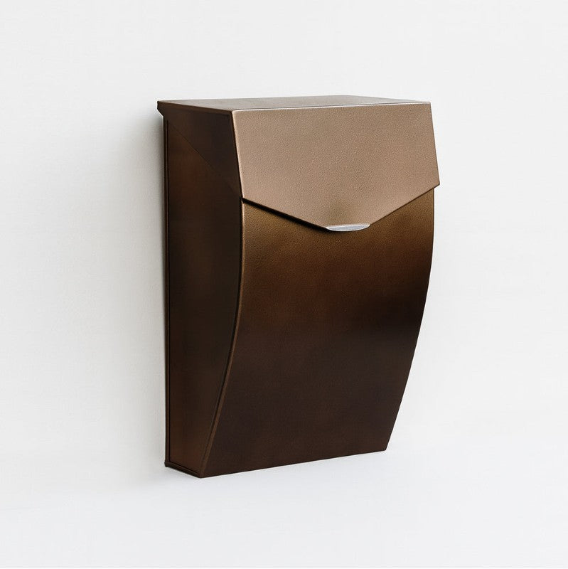 Antique Copper Bradly Steel Mailbox