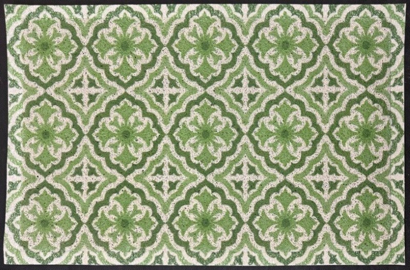 Green Matologie Doormat, 24" x 36"