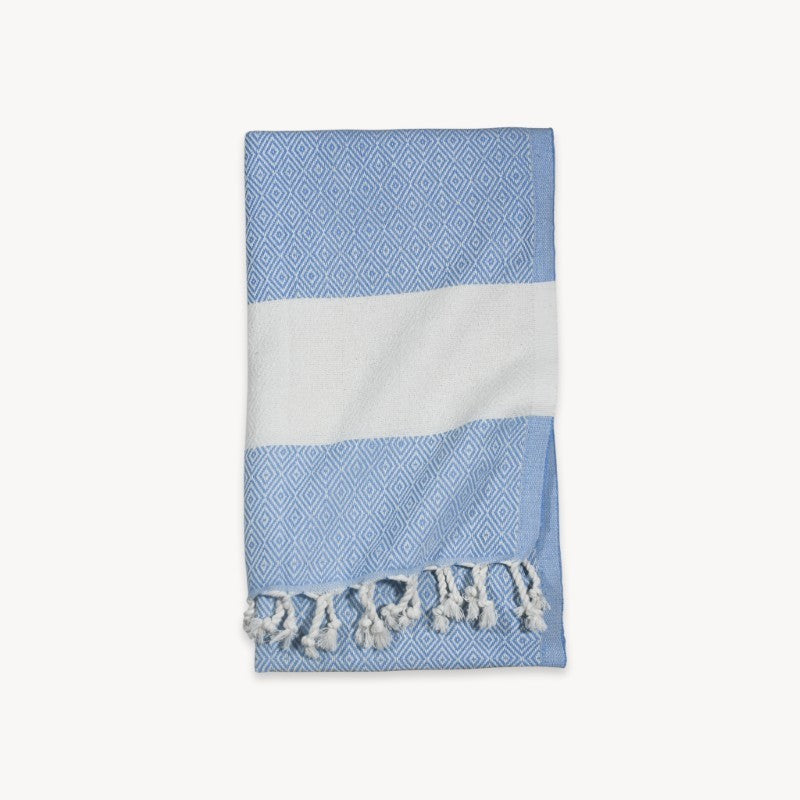 Pokoloko Diamond Towel - Blue Jean