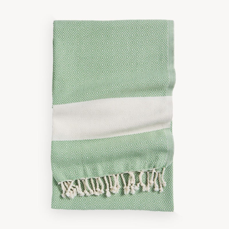 Pokoloko Diamond Towel - Thyme