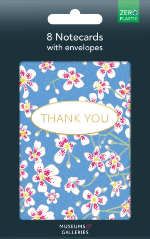 Social Saxifrage Thank You Notecards - Set of 8