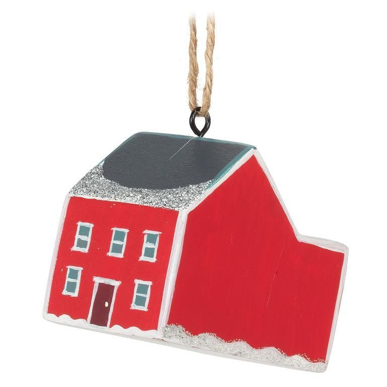 Red Fogo House Ornament