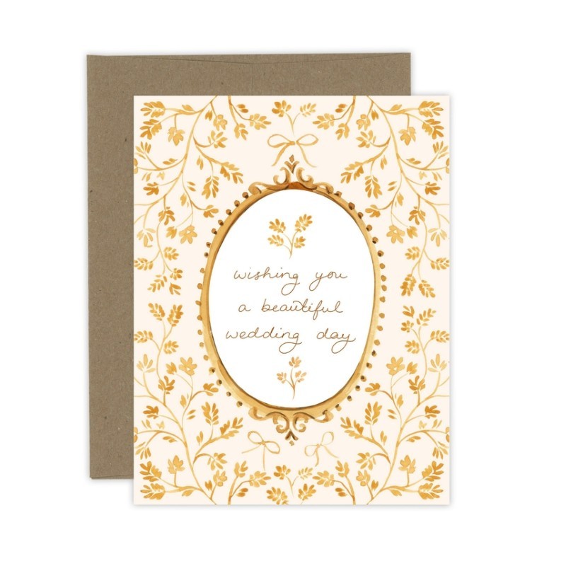 Ornate Wedding Card